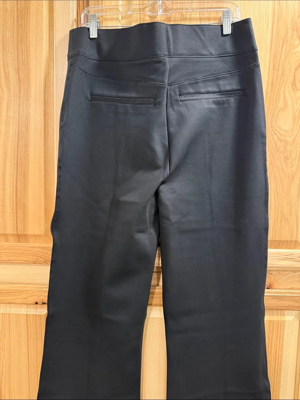 New! SPANX Women’s 1X Tall High Rise Flare Black Business Career Dress Pants